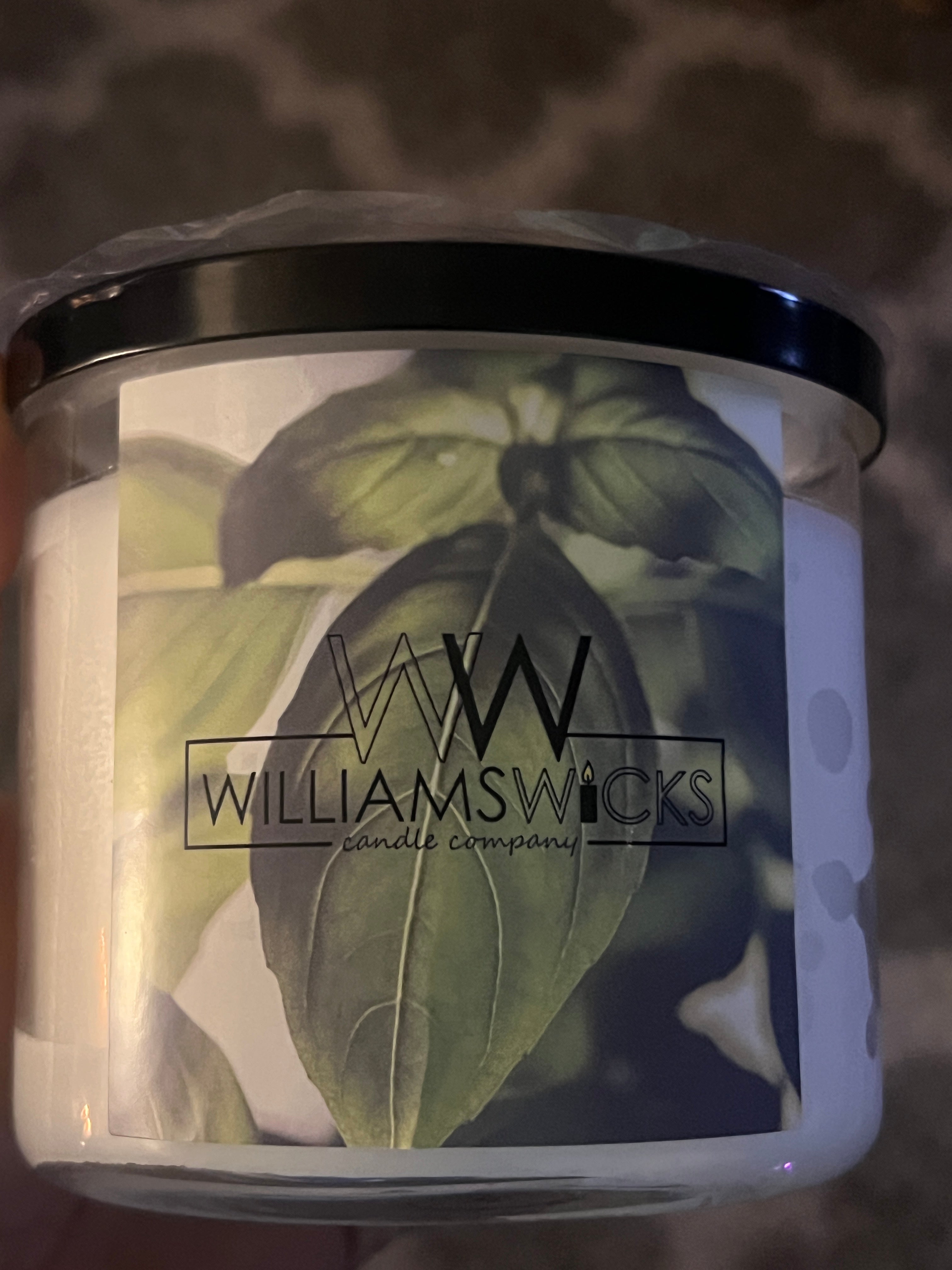 🌿 Basil Element - 15oz double wick