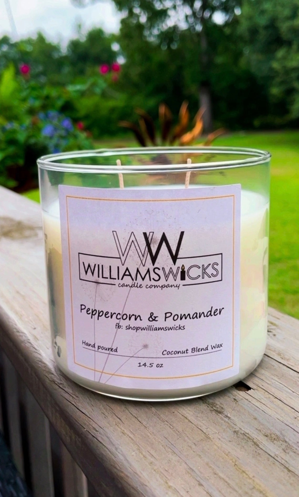 Peppercorn Pomander (Crisp/Fruity) 🍊- 15oz double wick