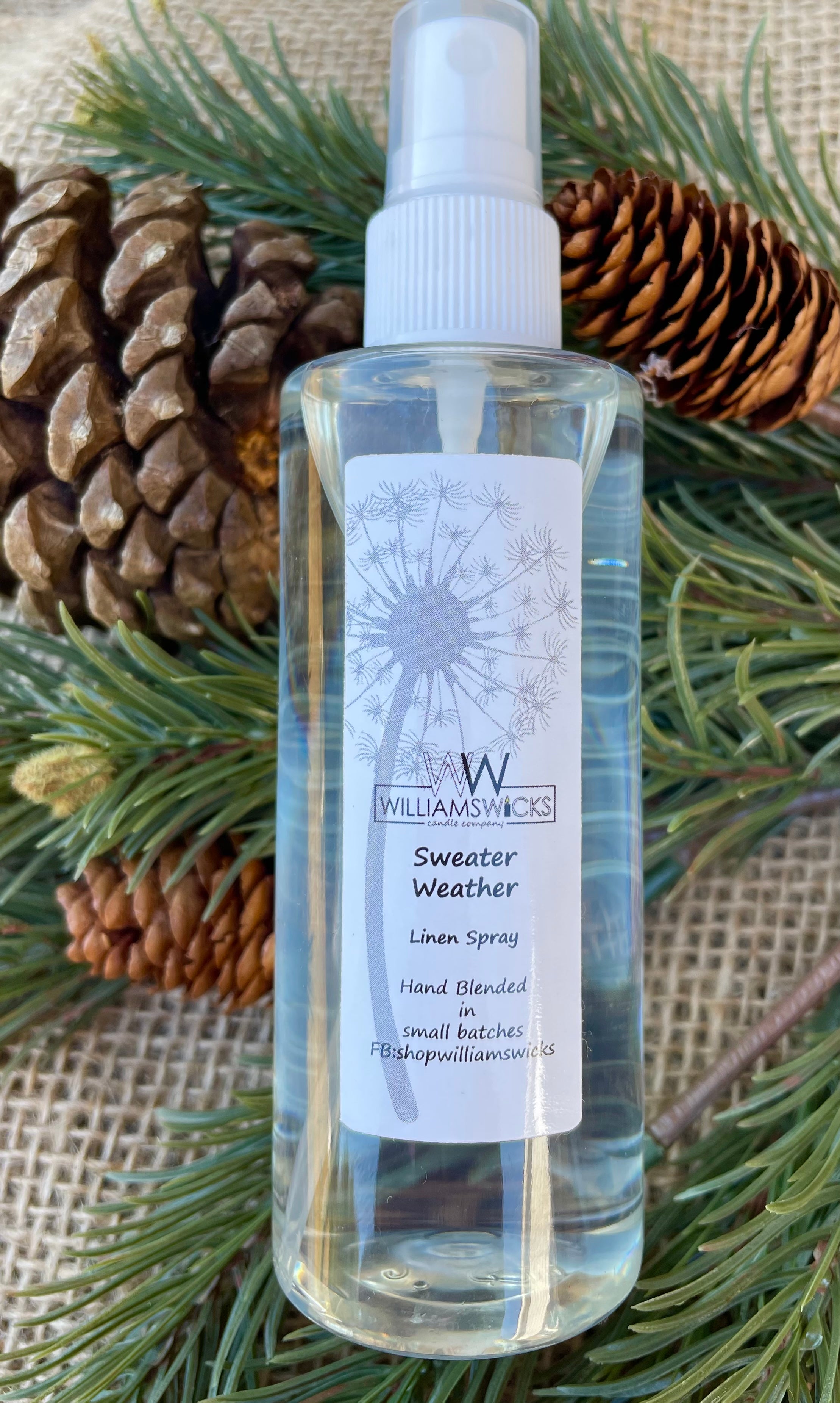 ✨3 LEFT! Sweater Weather🧣- 4oz linen/room spray