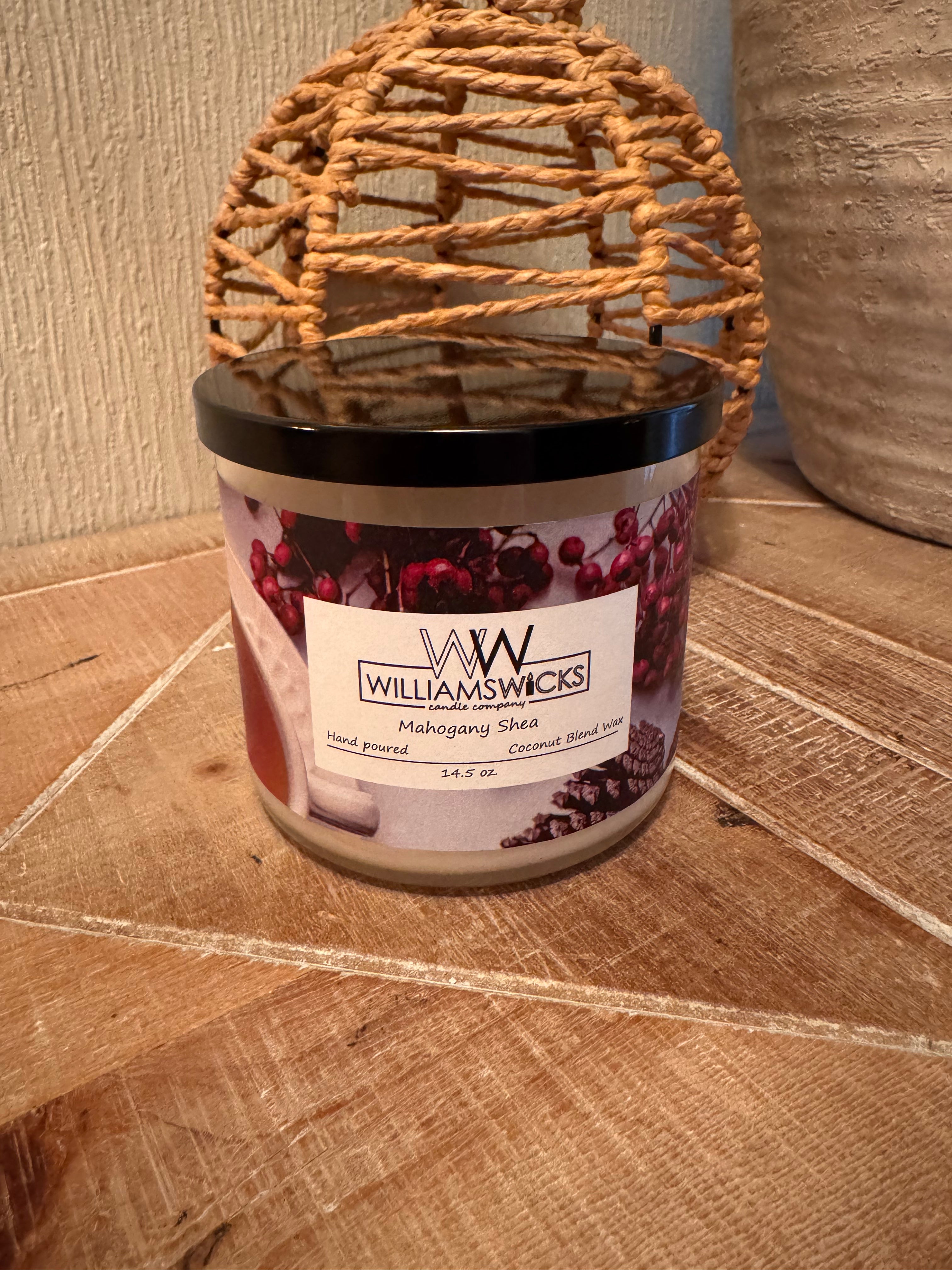 Mahogany Shea - 15oz double wick