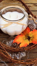 Lade das Bild in den Galerie-Viewer, 🍁2 LEFT!🍁 - 32oz Crystal Pumpkin (+ Added NEW Scents!)
