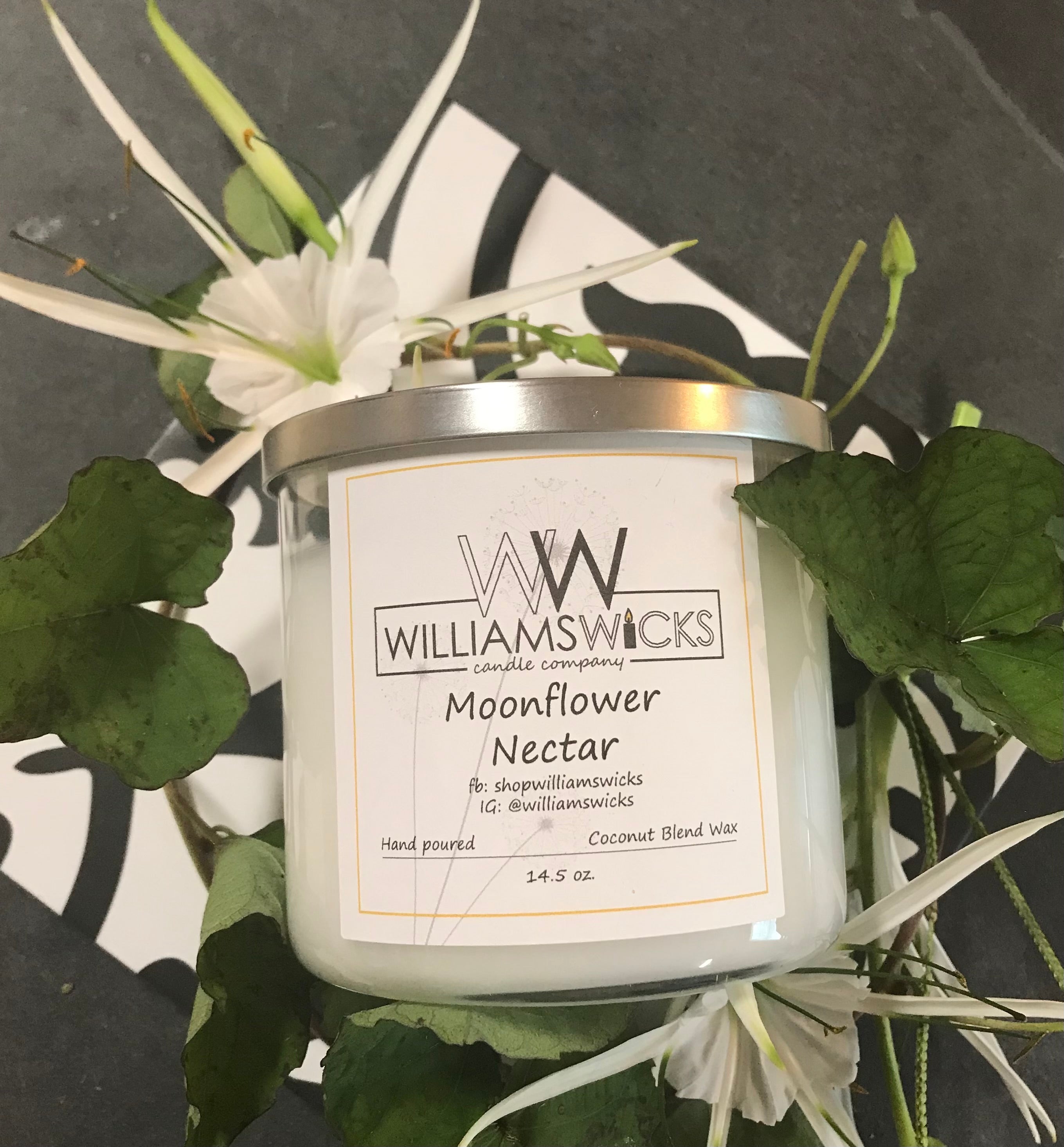 🌑🌺Moonflower Nectar (Intoxicating/Fruity)- 15oz double wick