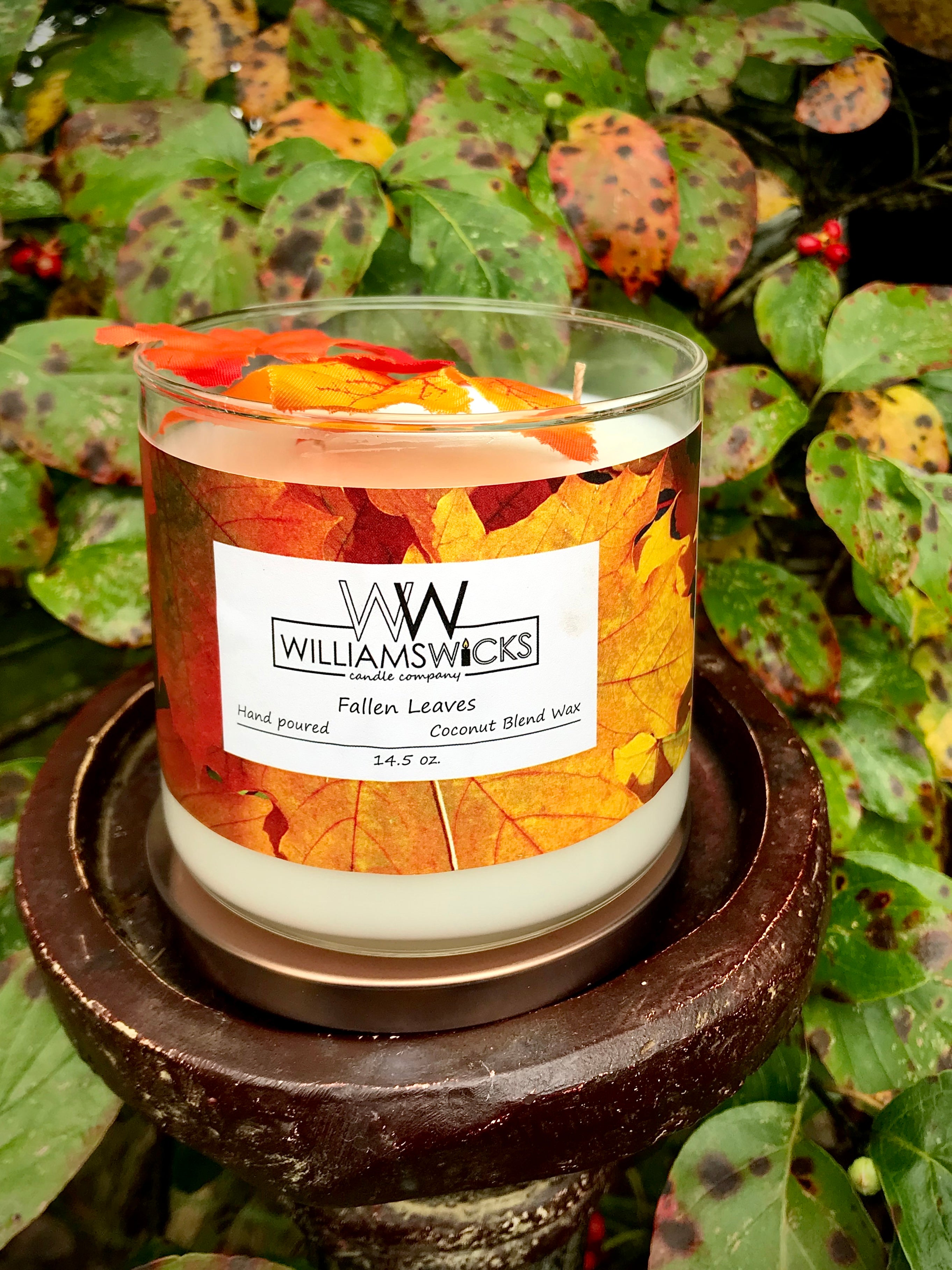 🍂Fallen Leaves🍁 (Cinnamon Lovers/COZY) - 15oz double wick